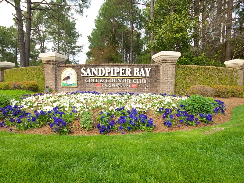 Sandpiper Bay Main Gate